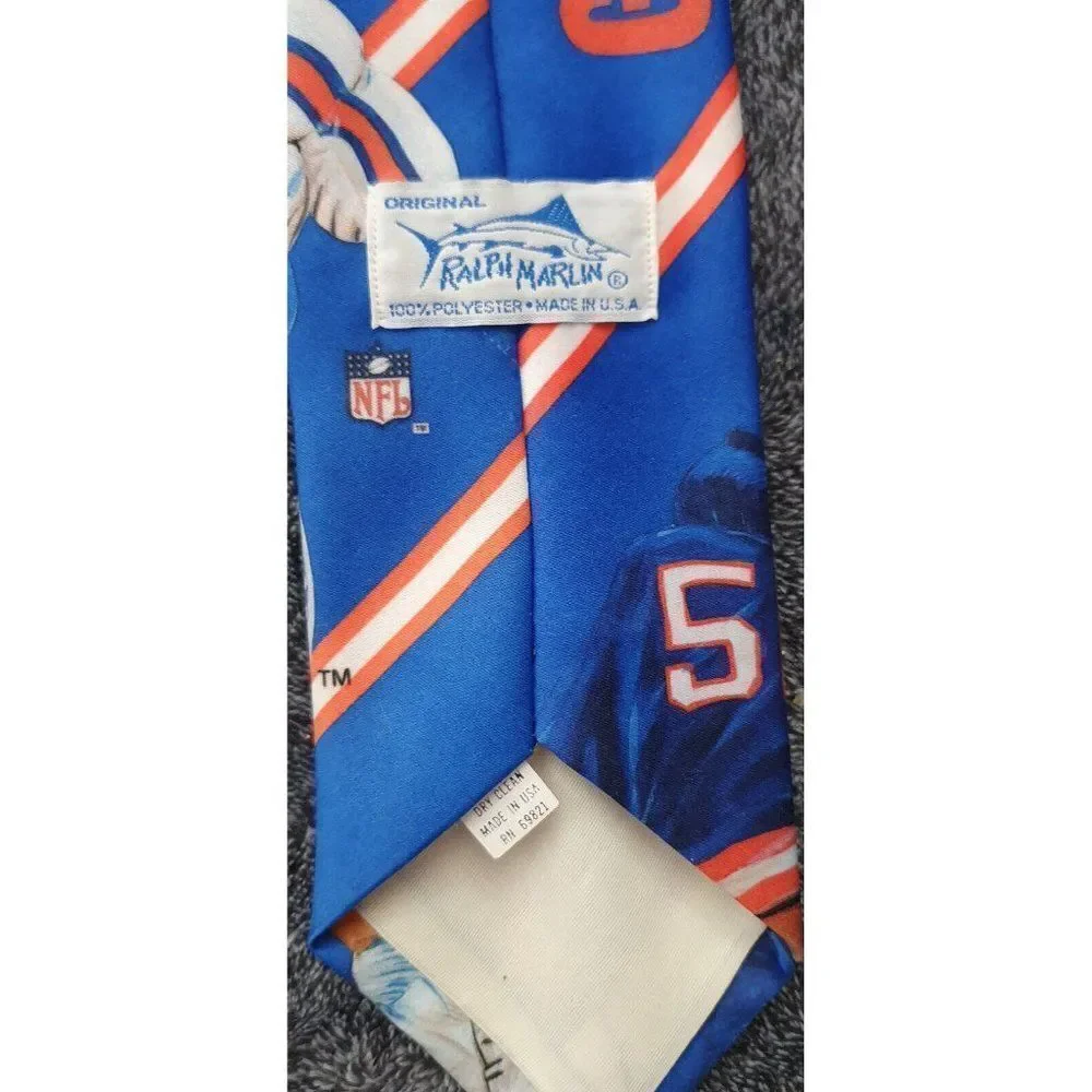 Original Ralph Marlin New York Giants Men's Neck Tie Vintage 1990
